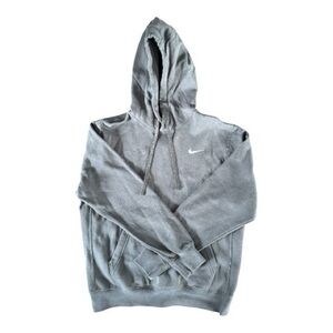 NIKE CHARCOAL GRAY HOODIE SWEATSHIRT MENS BOYS TEEN HOODIE